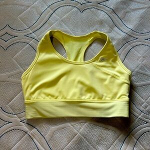 Reebok Bright Yellow Sports Bra
